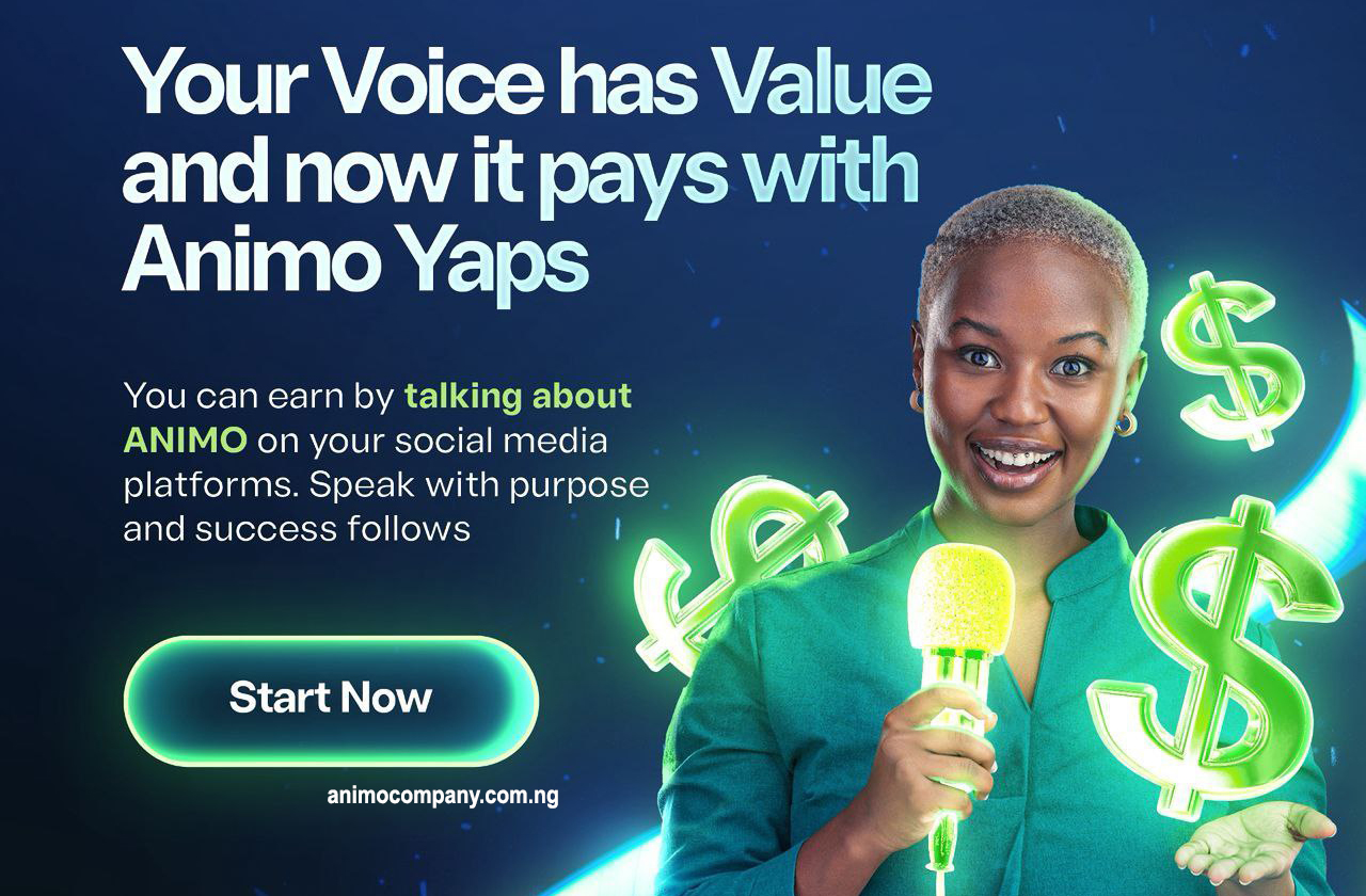 You can earn by talking about ANIMO